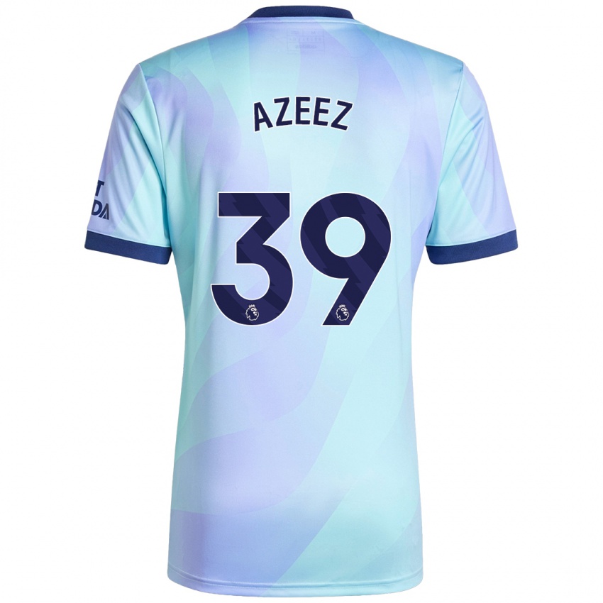 Niño Camiseta Miguel Azeez #39 Agua Equipación Tercera 2024/25 La Camisa