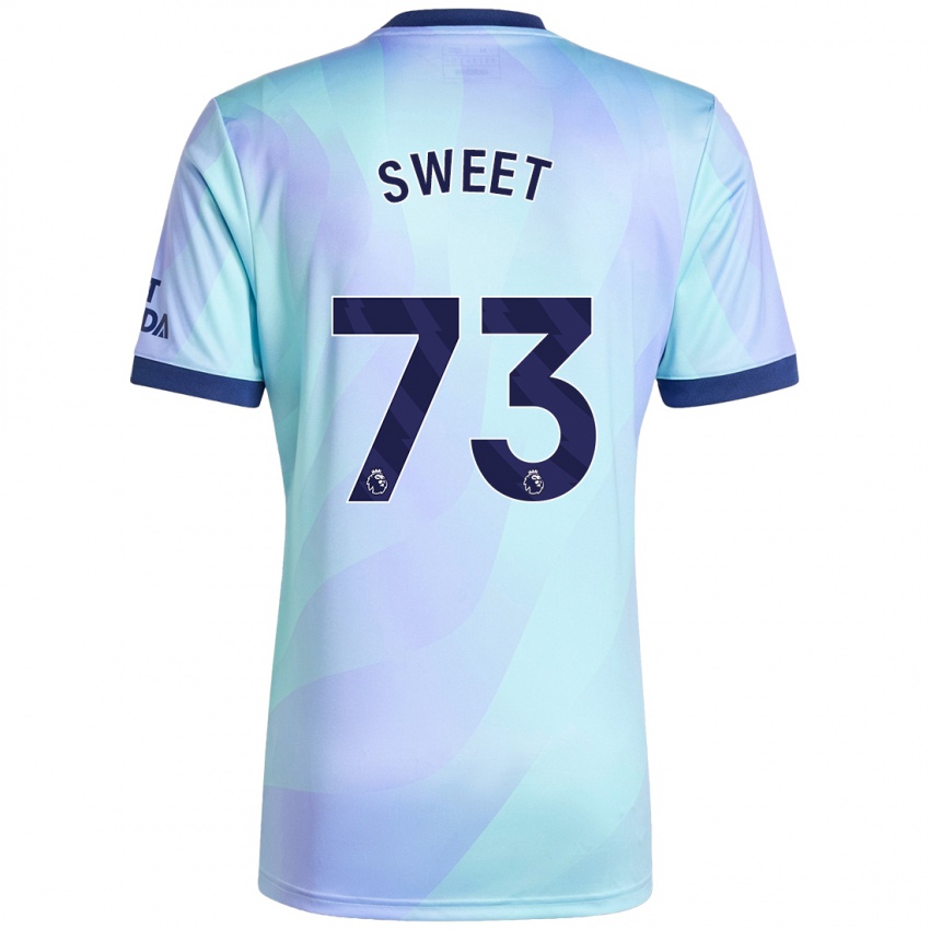 Niño Camiseta James Sweet #73 Agua Equipación Tercera 2024/25 La Camisa