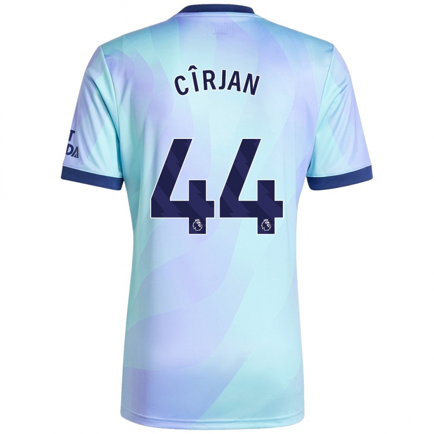 Niño Camiseta Catalin Cîrjan #44 Agua Equipación Tercera 2024/25 La Camisa