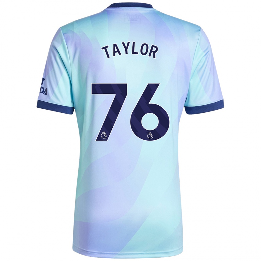 Niño Camiseta Kido Taylor Hart #76 Agua Equipación Tercera 2024/25 La Camisa