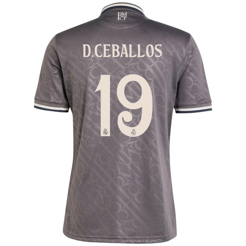 Niño Camiseta Dani Ceballos #19 Carbón Equipación Tercera 2024/25 La Camisa