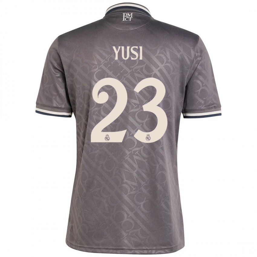 Niño Camiseta Yusi #23 Carbón Equipación Tercera 2024/25 La Camisa