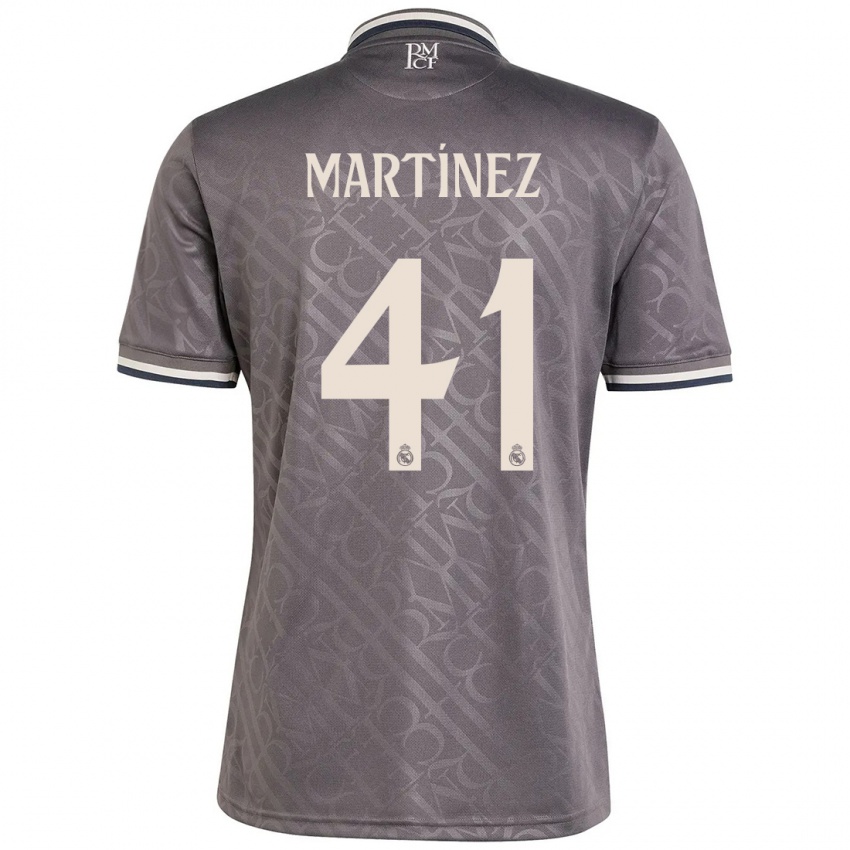 Niño Camiseta Joan Martínez #41 Carbón Equipación Tercera 2024/25 La Camisa