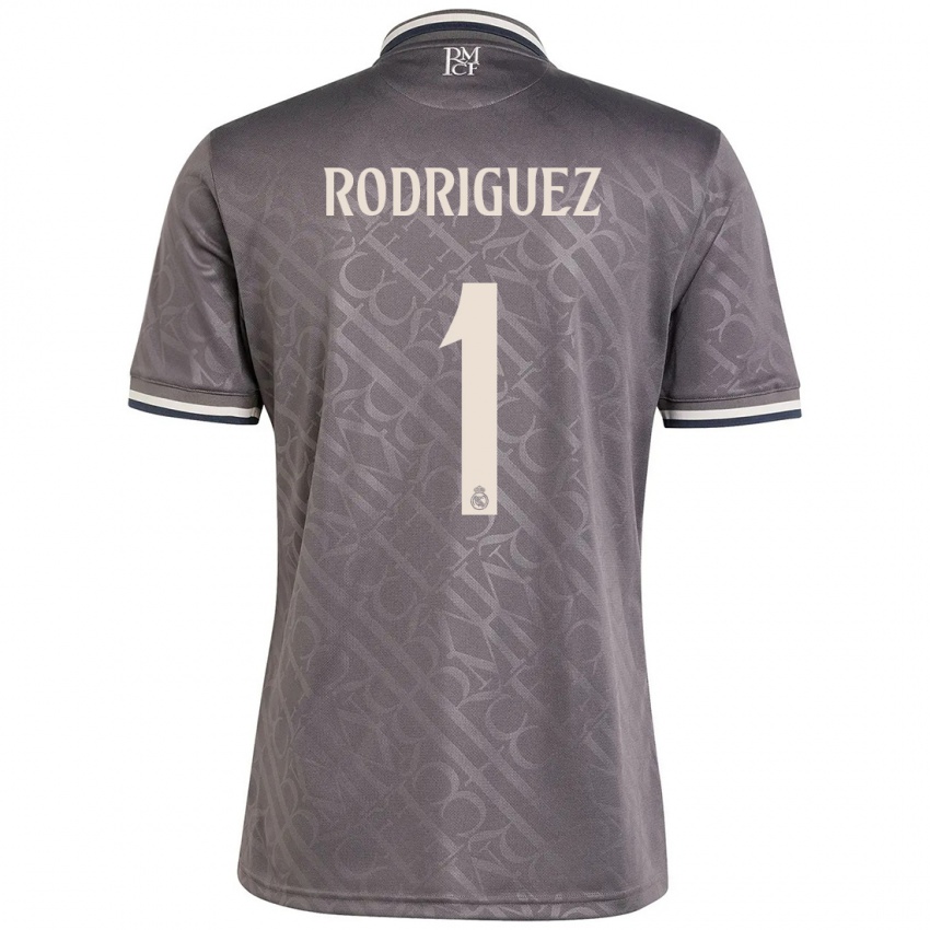 Niño Camiseta Misa Rodriguez #1 Carbón Equipación Tercera 2024/25 La Camisa