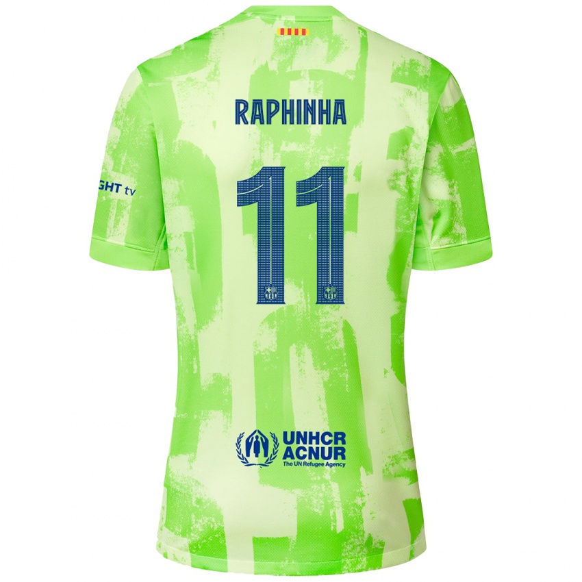 Niño Camiseta Raphinha #11 Lima Equipación Tercera 2024/25 La Camisa