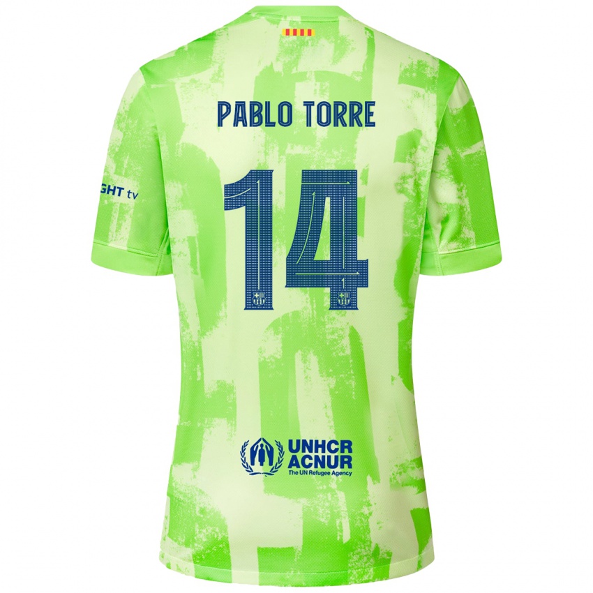 Niño Camiseta Pablo Torre #14 Lima Equipación Tercera 2024/25 La Camisa