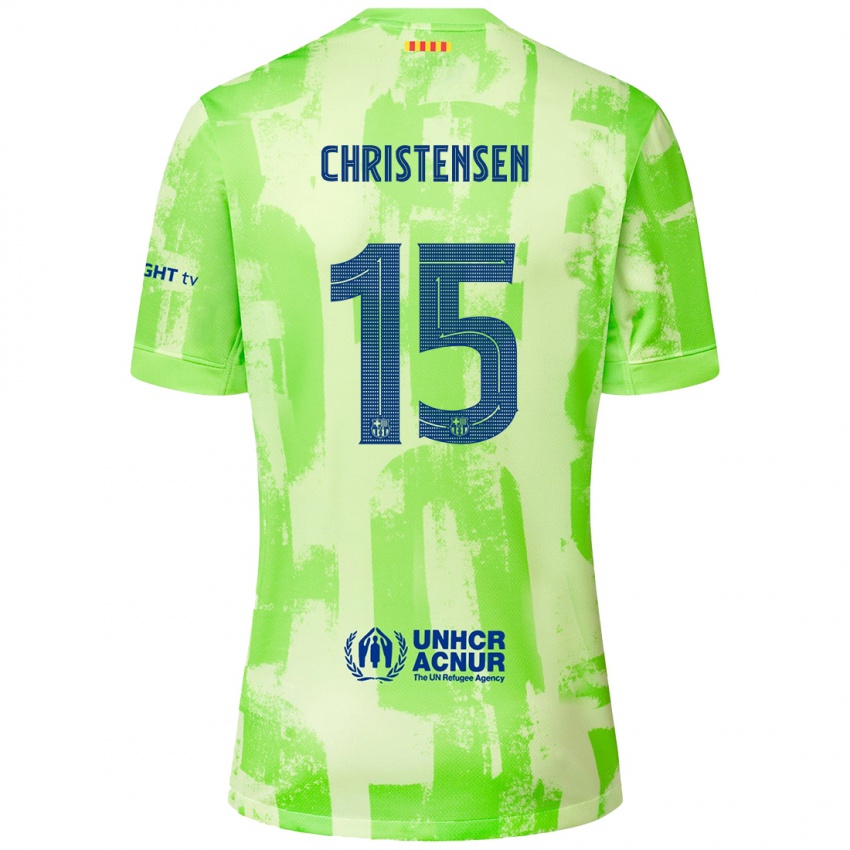 Niño Camiseta Andreas Christensen #15 Lima Equipación Tercera 2024/25 La Camisa