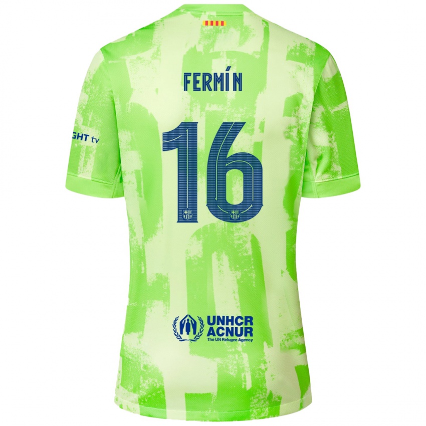 Niño Camiseta Fermin Lopez #16 Lima Equipación Tercera 2024/25 La Camisa