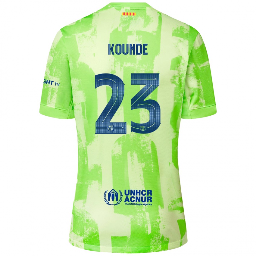 Niño Camiseta Jules Kounde #23 Lima Equipación Tercera 2024/25 La Camisa