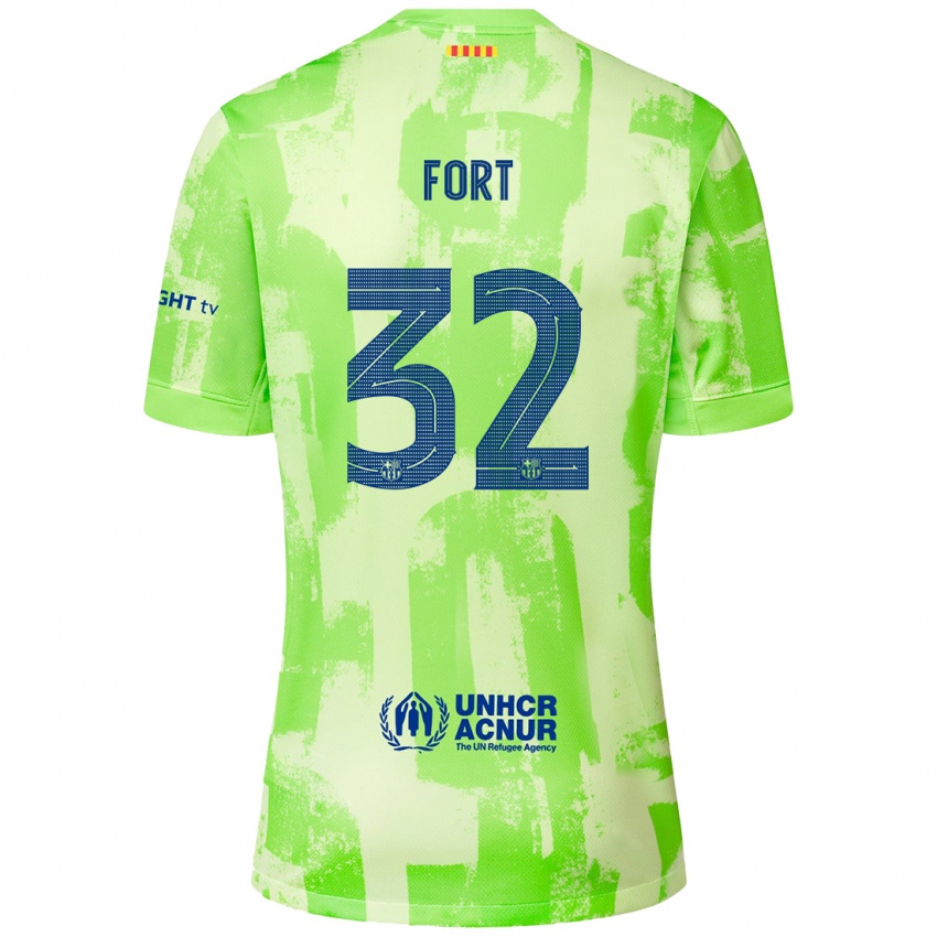 Niño Camiseta Héctor Fort #32 Lima Equipación Tercera 2024/25 La Camisa