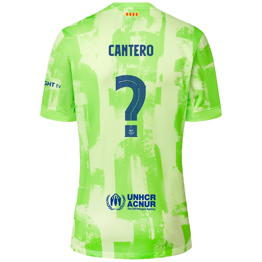 Niño Camiseta Rubén Cantero #0 Lima Equipación Tercera 2024/25 La Camisa