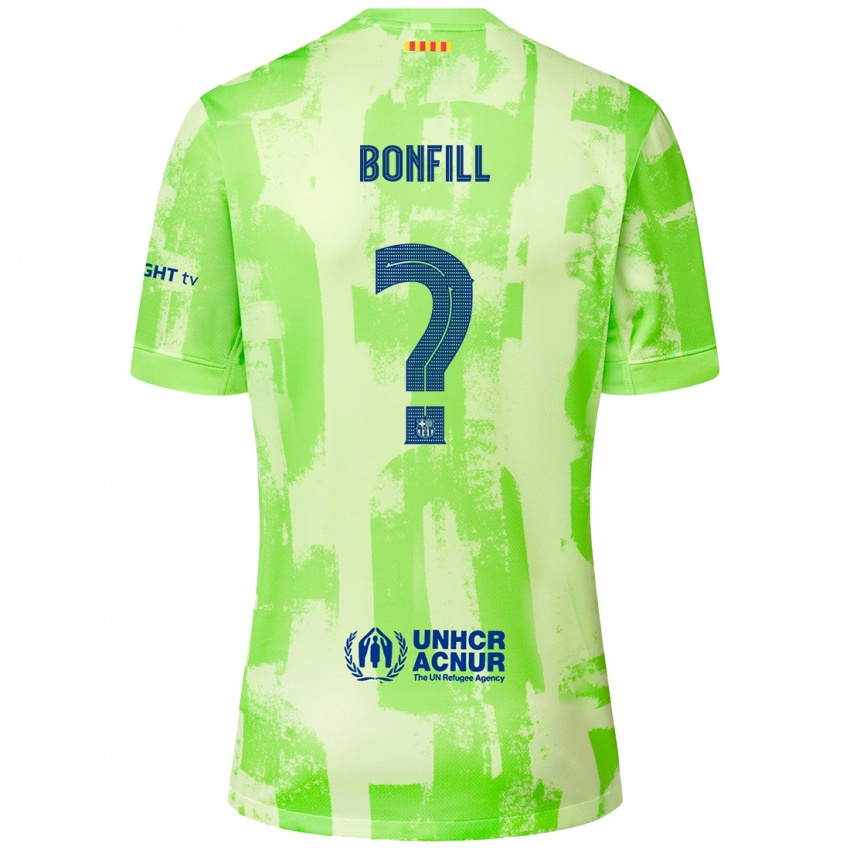 Niño Camiseta Max Bonfill #0 Lima Equipación Tercera 2024/25 La Camisa