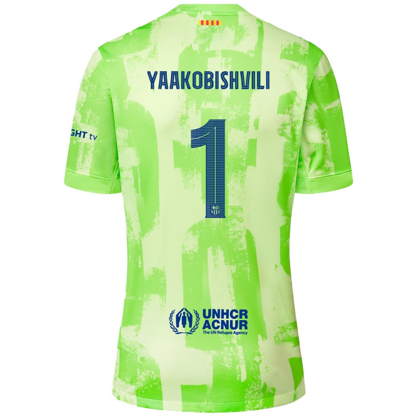 Niño Camiseta Áron Yaakobishvili #1 Lima Equipación Tercera 2024/25 La Camisa