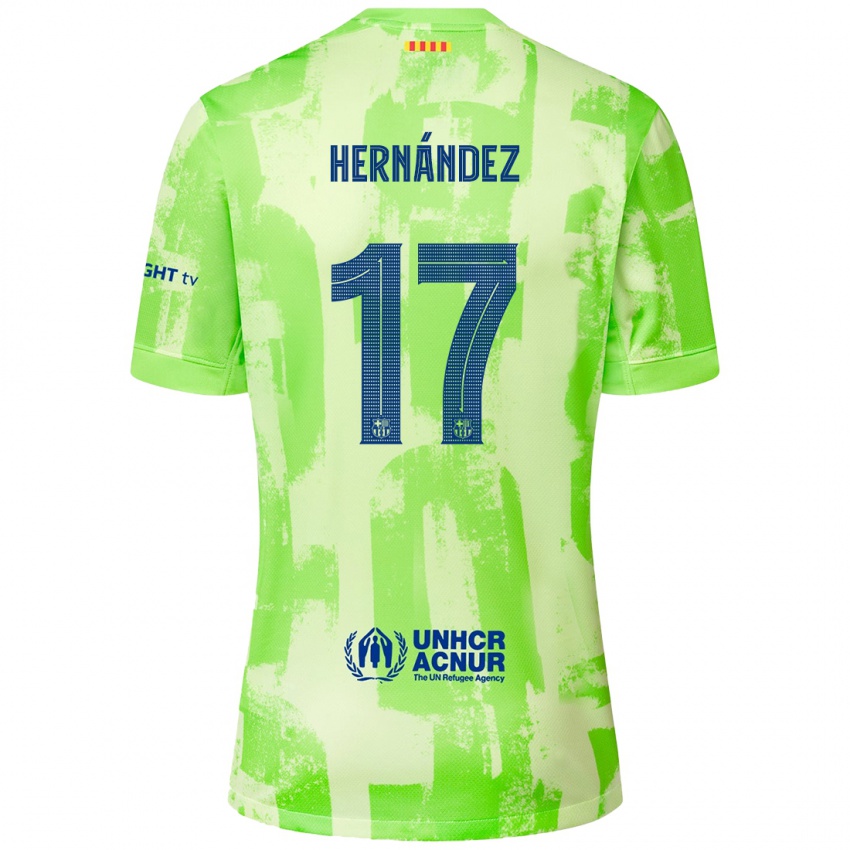 Niño Camiseta Juan Hernández #17 Lima Equipación Tercera 2024/25 La Camisa