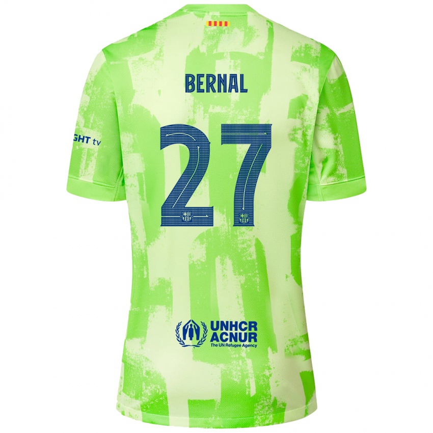 Niño Camiseta Marc Bernal #27 Lima Equipación Tercera 2024/25 La Camisa