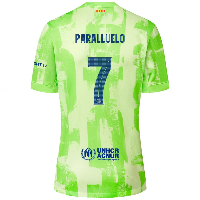 Niño Camiseta Salma Paralluelo #7 Lima Equipación Tercera 2024/25 La Camisa