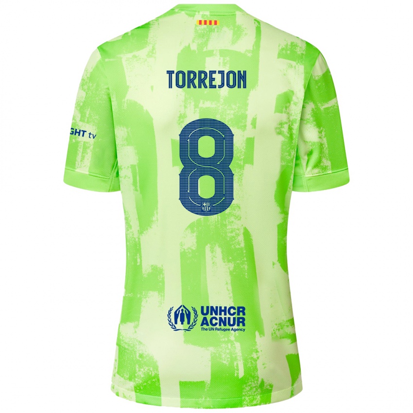 Niño Camiseta Marta Torrejón #8 Lima Equipación Tercera 2024/25 La Camisa