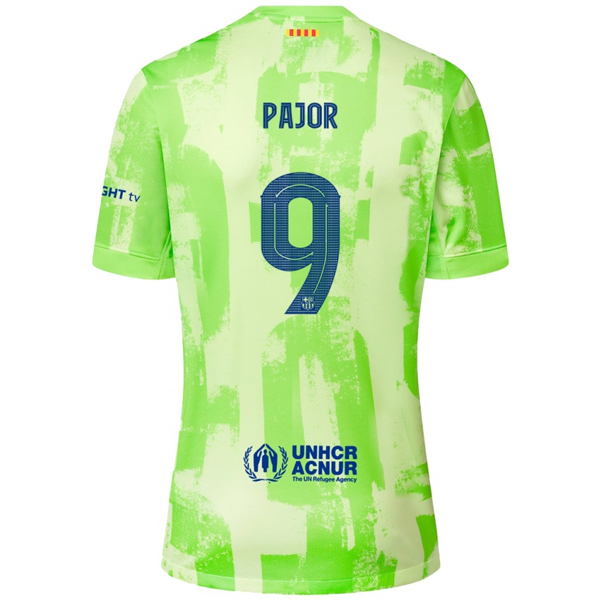 Niño Camiseta Ewa Pajor #9 Lima Equipación Tercera 2024/25 La Camisa