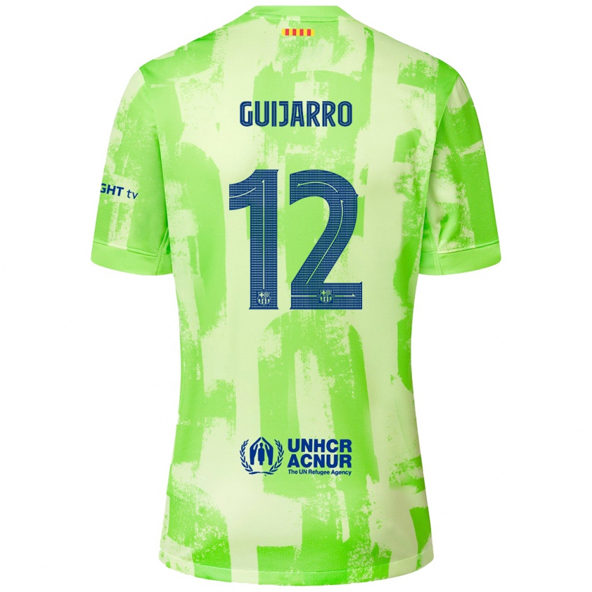 Niño Camiseta Patricia Guijarro #12 Lima Equipación Tercera 2024/25 La Camisa