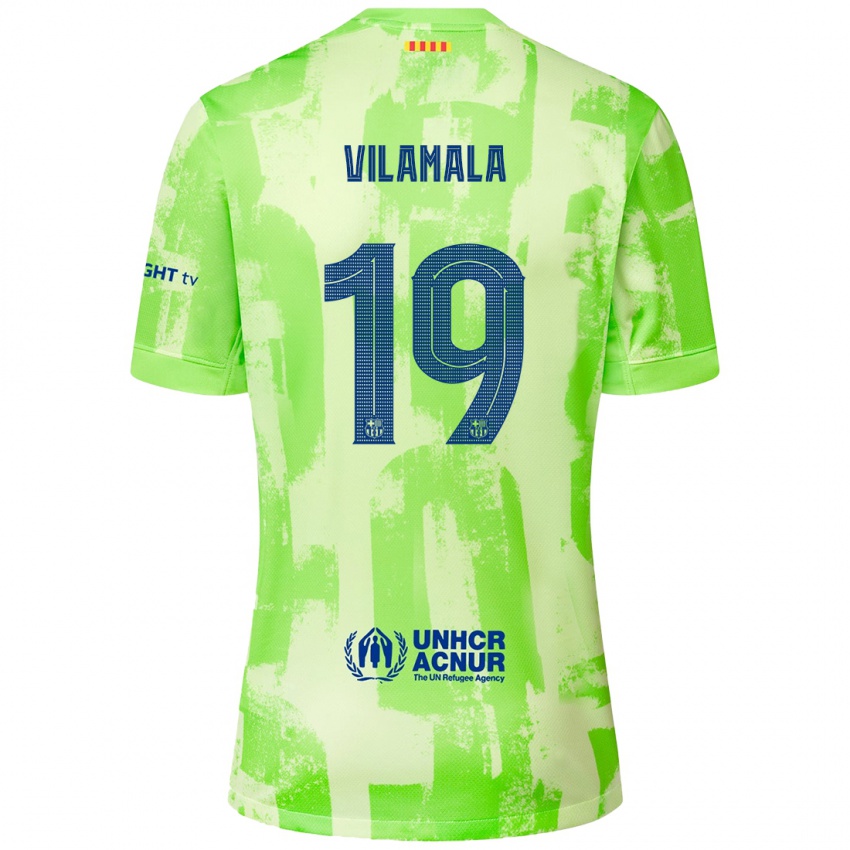 Niño Camiseta Bruna Vilamala #19 Lima Equipación Tercera 2024/25 La Camisa