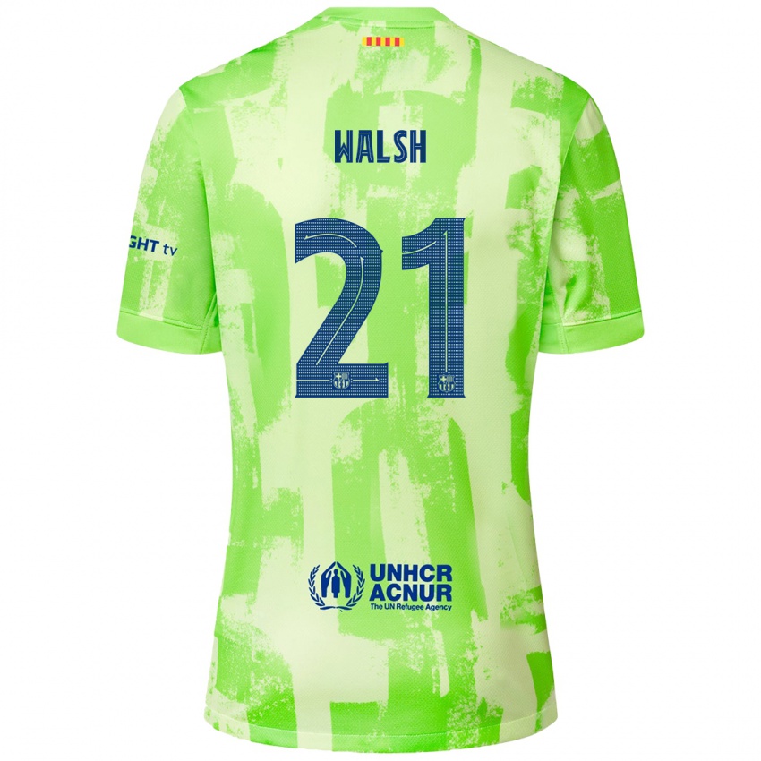 Niño Camiseta Keira Walsh #21 Lima Equipación Tercera 2024/25 La Camisa