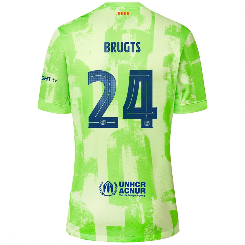 Niño Camiseta Esmee Brugts #24 Lima Equipación Tercera 2024/25 La Camisa