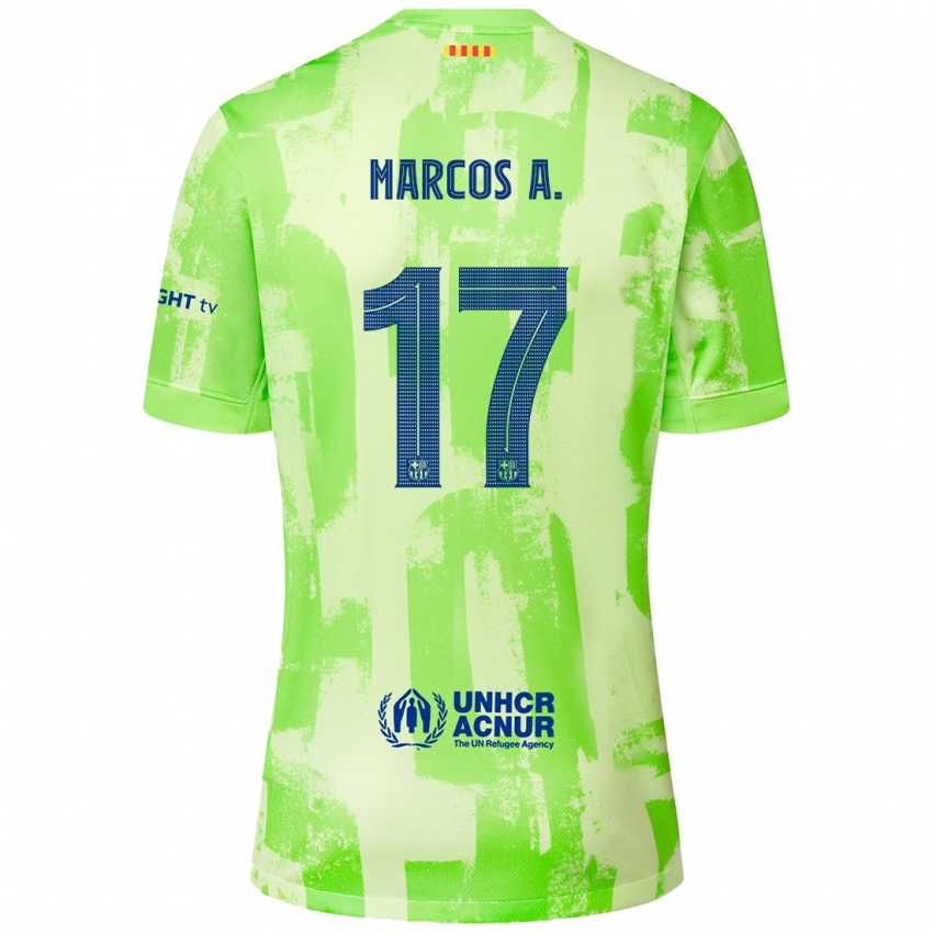 Niño Camiseta Marcos Alonso #17 Lima Equipación Tercera 2024/25 La Camisa