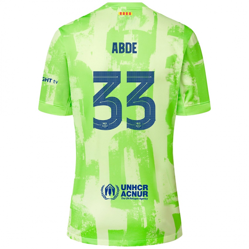 Niño Camiseta Ez Abde #33 Lima Equipación Tercera 2024/25 La Camisa