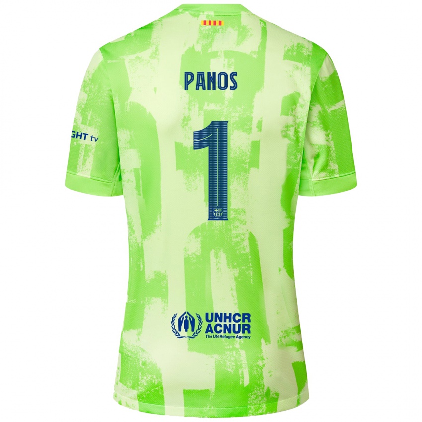 Niño Camiseta Sandra Panos #1 Lima Equipación Tercera 2024/25 La Camisa