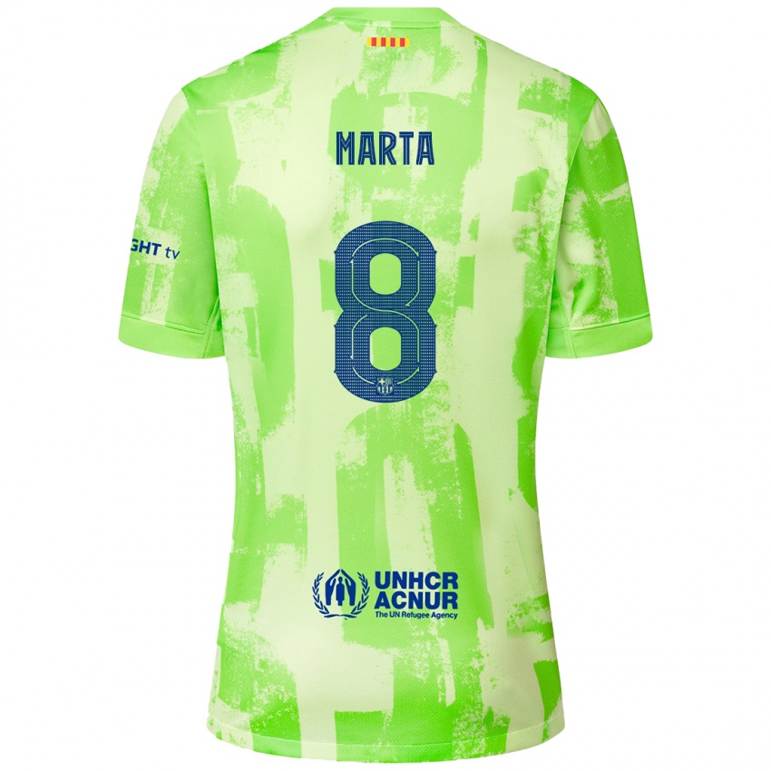 Niño Camiseta Marta Torrejon #8 Lima Equipación Tercera 2024/25 La Camisa