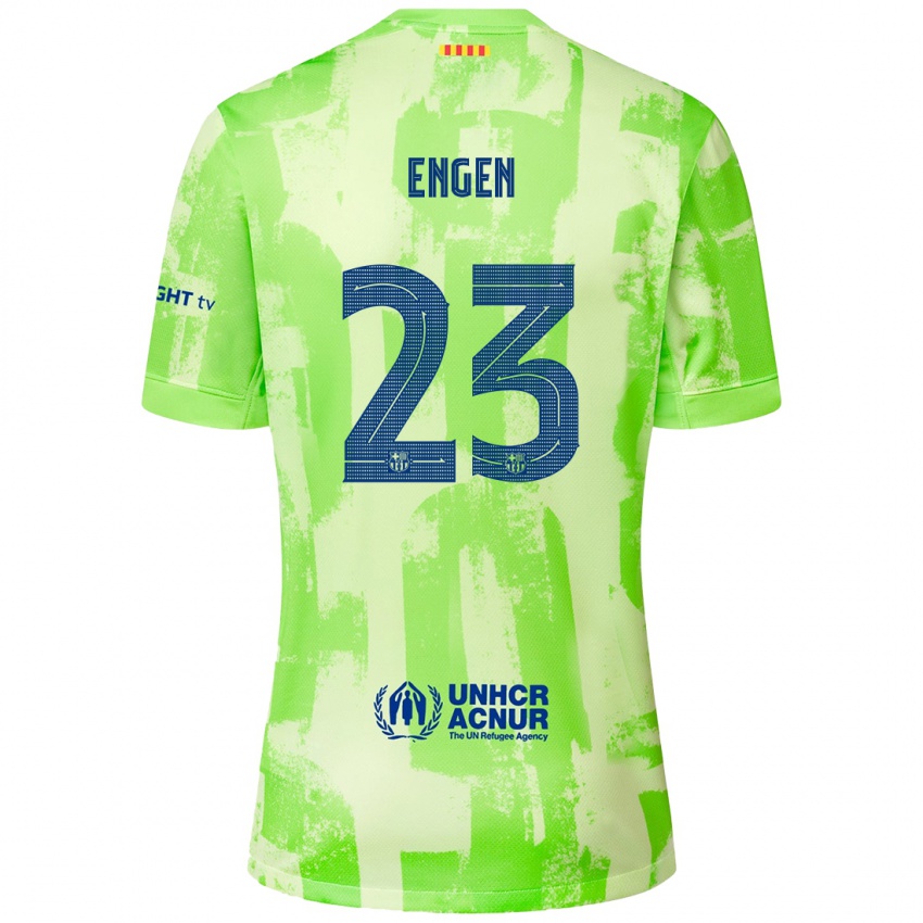 Niño Camiseta Ingrid Engen #23 Lima Equipación Tercera 2024/25 La Camisa