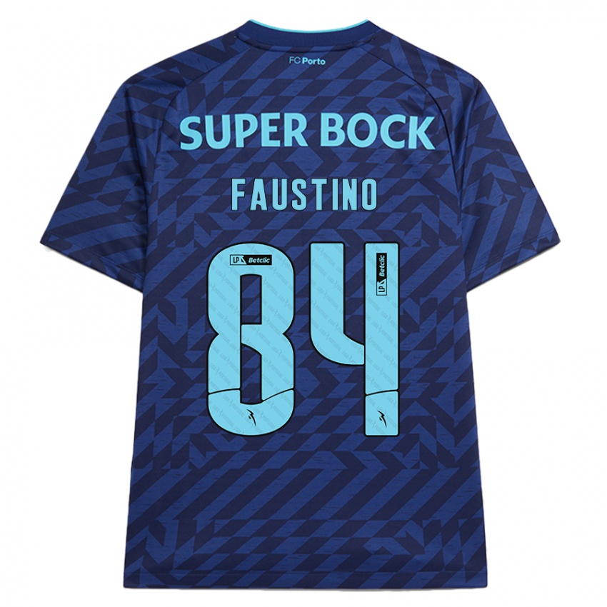 Niño Camiseta Levi Faustino #84 Azul Marino Equipación Tercera 2024/25 La Camisa