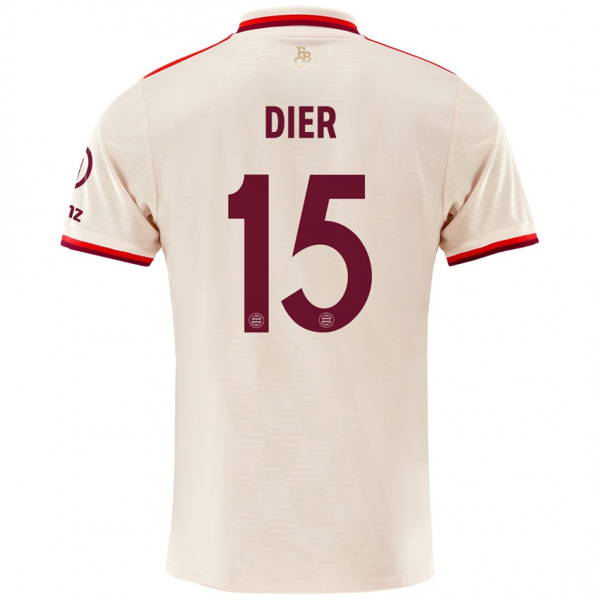 Niño Camiseta Eric Dier #15 Lino Equipación Tercera 2024/25 La Camisa