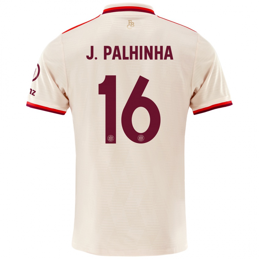 Niño Camiseta João Palhinha #16 Lino Equipación Tercera 2024/25 La Camisa