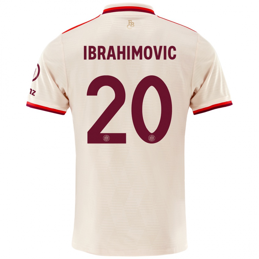 Niño Camiseta Arijon Ibrahimovic #20 Lino Equipación Tercera 2024/25 La Camisa