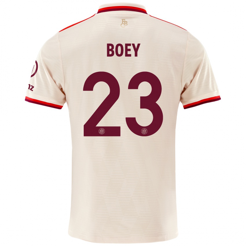 Niño Camiseta Sacha Boey #23 Lino Equipación Tercera 2024/25 La Camisa