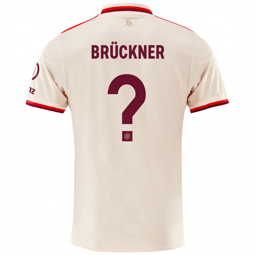 Niño Camiseta Angelo Brückner #0 Lino Equipación Tercera 2024/25 La Camisa