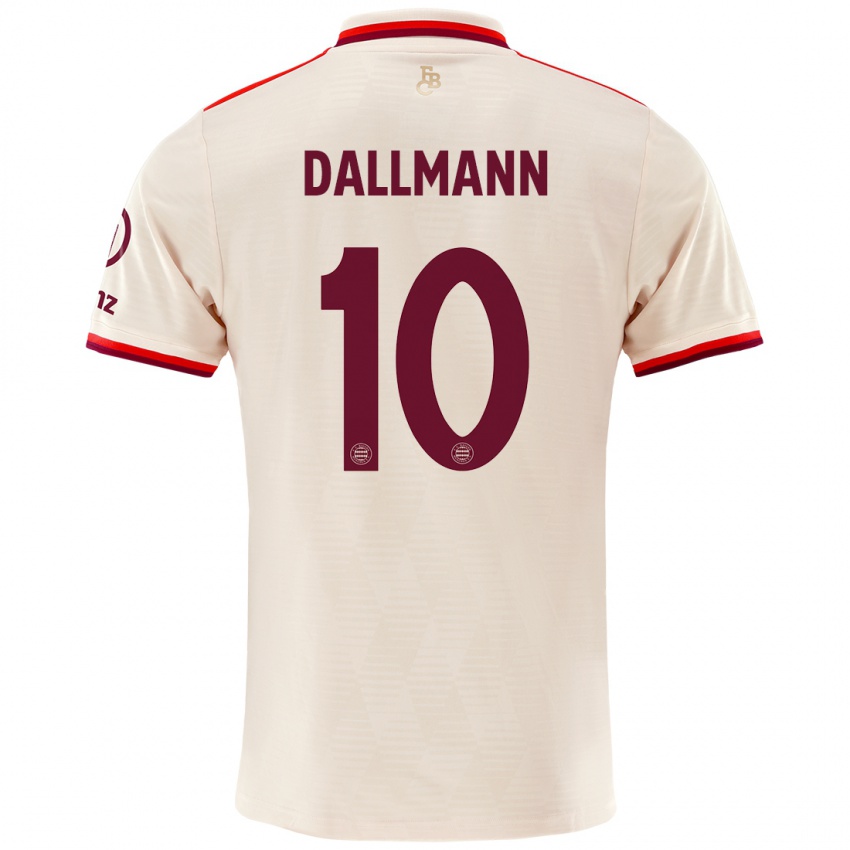 Niño Camiseta Linda Dallmann #10 Lino Equipación Tercera 2024/25 La Camisa