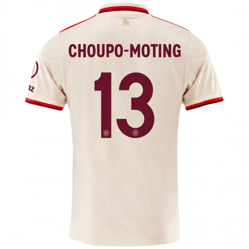 Niño Camiseta Eric Maxim Choupo-Moting #13 Lino Equipación Tercera 2024/25 La Camisa