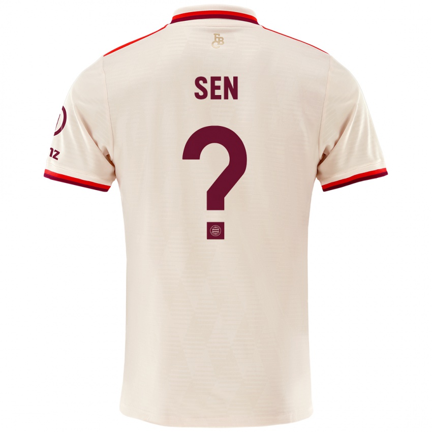 Niño Camiseta Salih Sen #0 Lino Equipación Tercera 2024/25 La Camisa