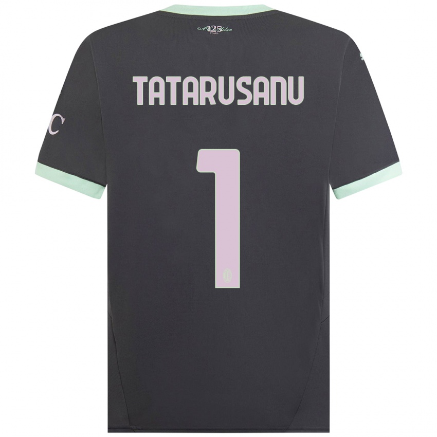 Niño Camiseta Ciprian Tatarusanu #1 Gris Equipación Tercera 2024/25 La Camisa