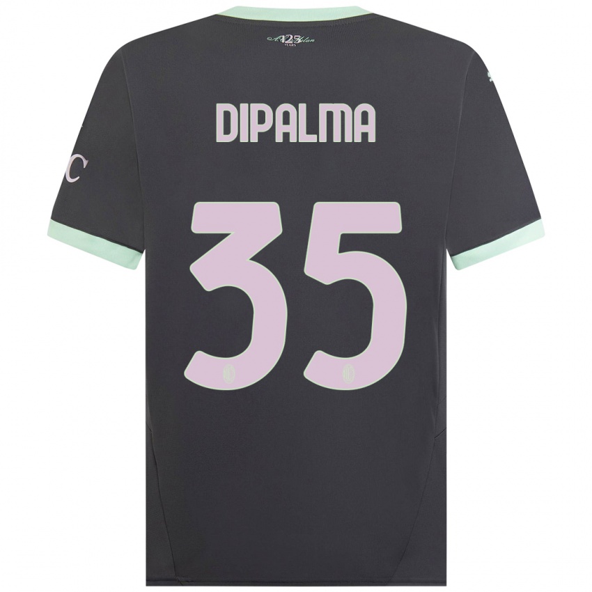 Niño Camiseta Matteo Dipalma #35 Gris Equipación Tercera 2024/25 La Camisa