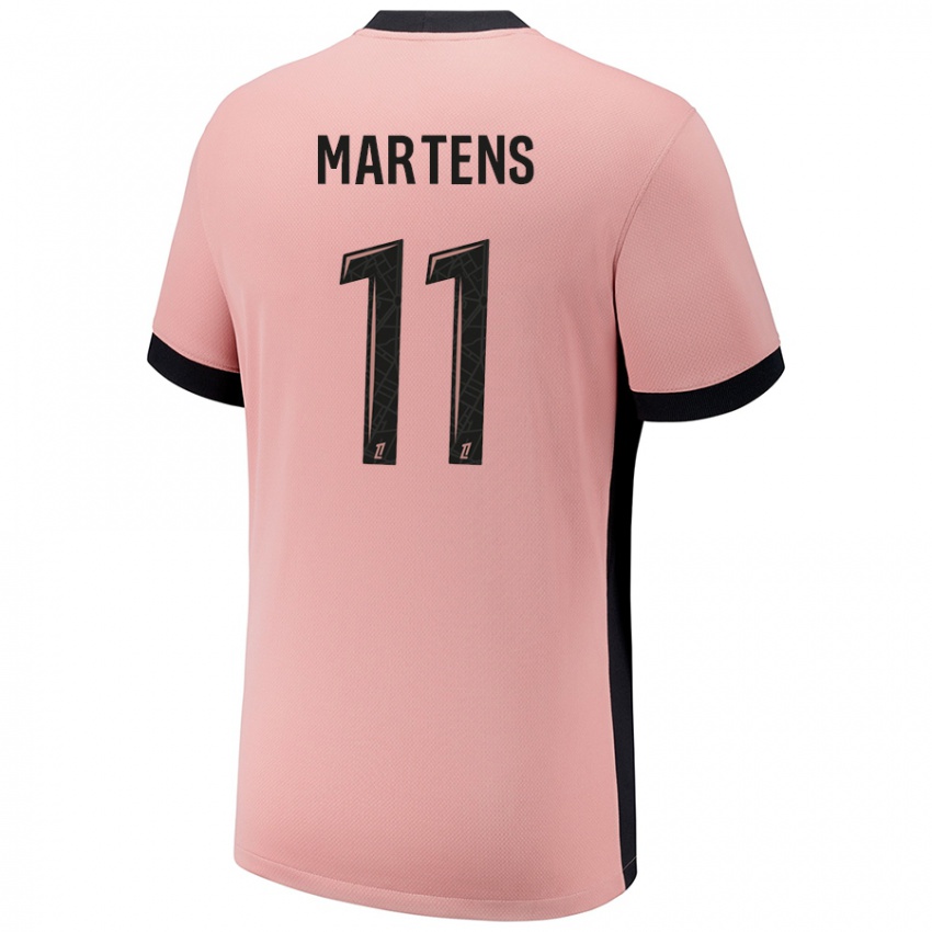 Niño Camiseta Lieke Martens #11 Rosa Óxido Equipación Tercera 2024/25 La Camisa