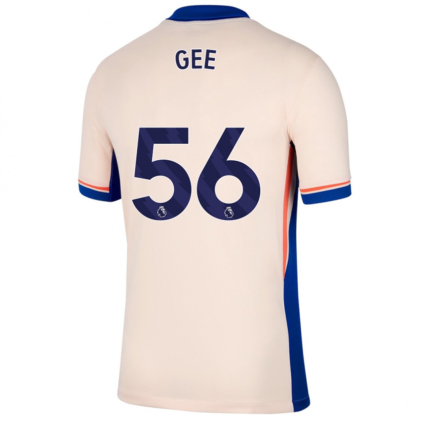 Hombre Camiseta Billy Gee #56 Beige Claro 2ª Equipación 2024/25 La Camisa