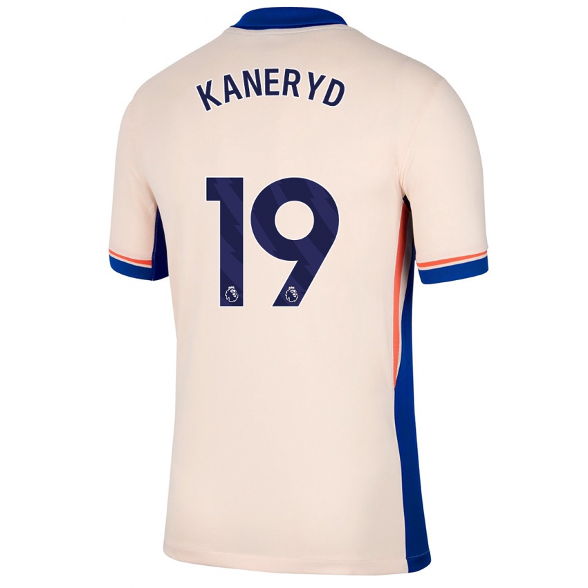 Hombre Camiseta Johanna Rytting Kaneryd #19 Beige Claro 2ª Equipación 2024/25 La Camisa