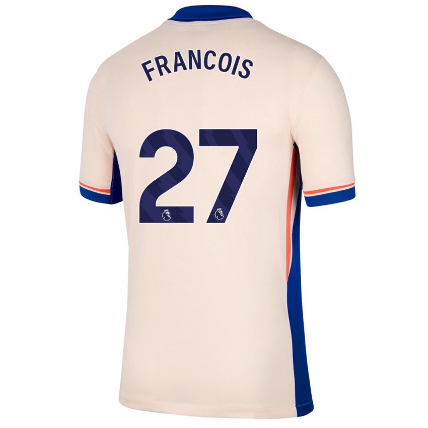 Hombre Camiseta Oriane Jean-François #27 Beige Claro 2ª Equipación 2024/25 La Camisa