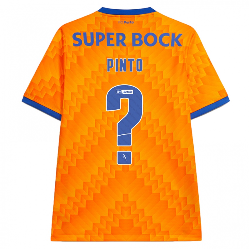 Hombre Camiseta Gonçalo Pinto #0 Naranja 2ª Equipación 2024/25 La Camisa