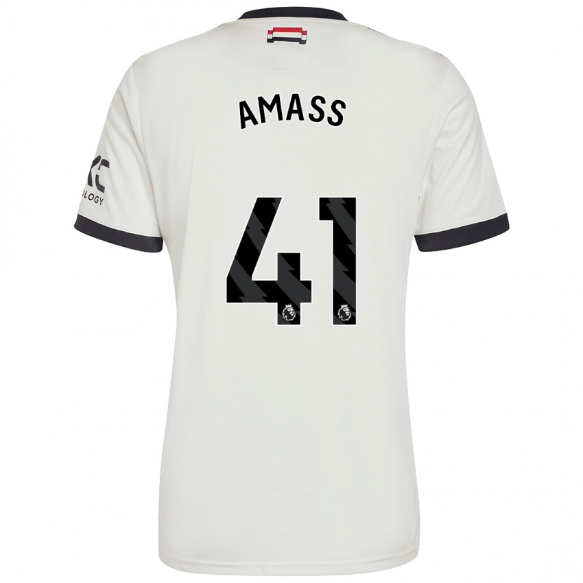 Hombre Camiseta Harry Amass #41 Blanquecino Equipación Tercera 2024/25 La Camisa