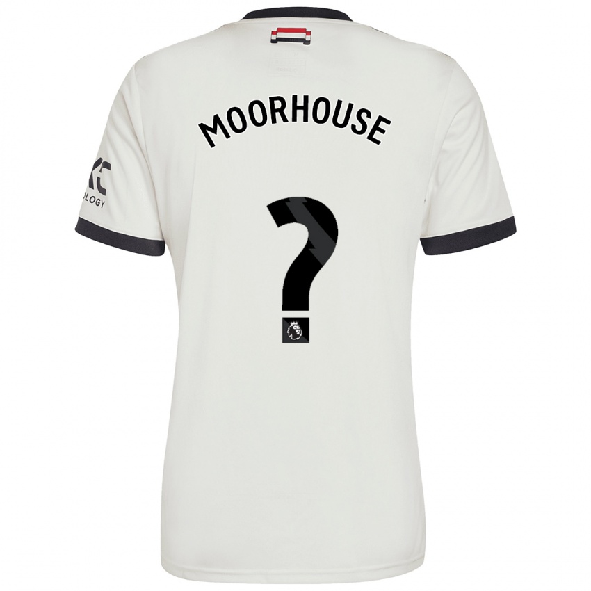 Hombre Camiseta Jack Moorhouse #0 Blanquecino Equipación Tercera 2024/25 La Camisa