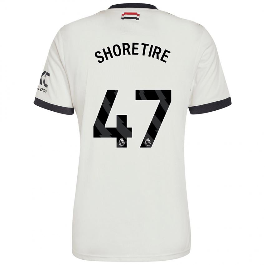 Hombre Camiseta Shola Shoretire #47 Blanquecino Equipación Tercera 2024/25 La Camisa